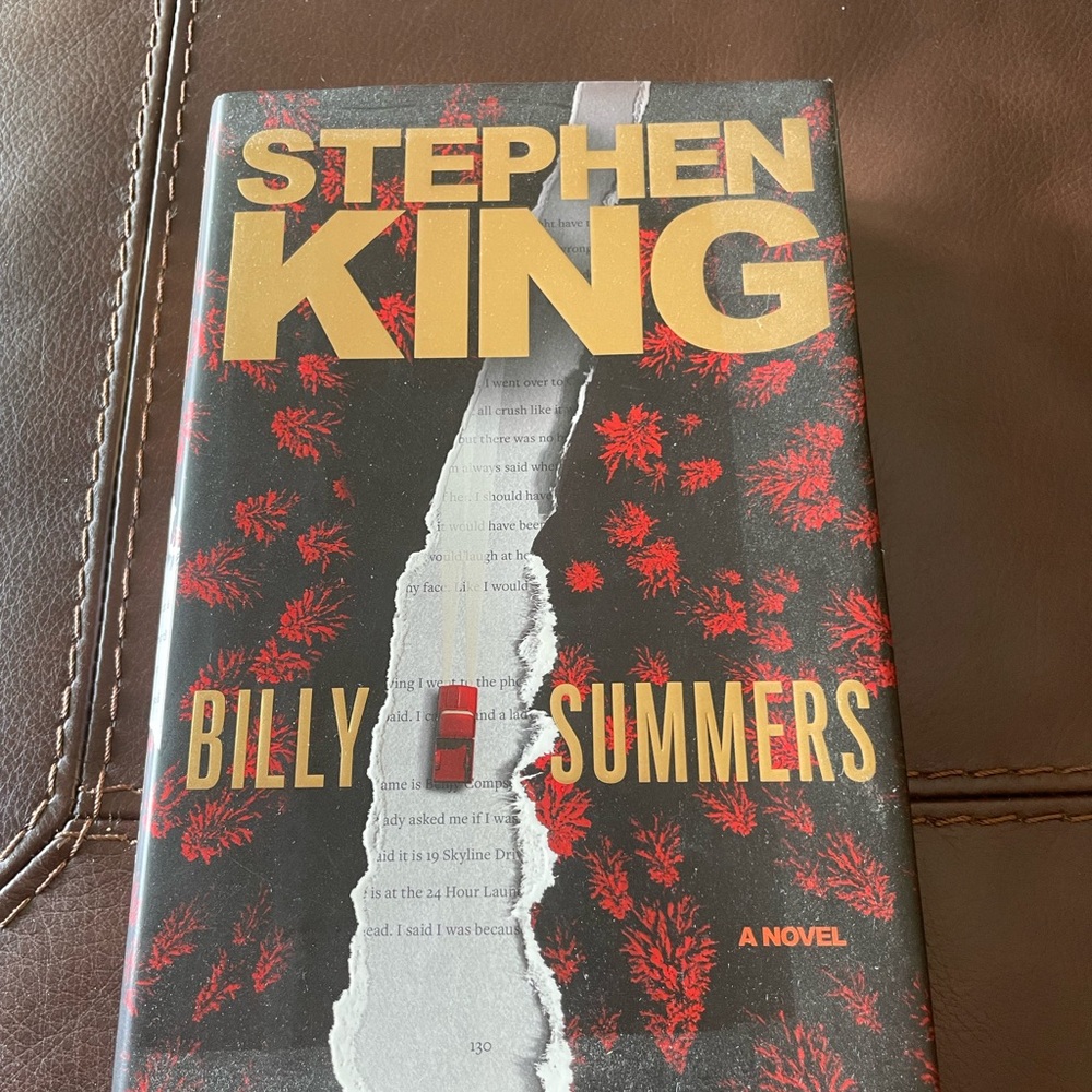 Stephen King 'Billy Summers' Hardcover Book